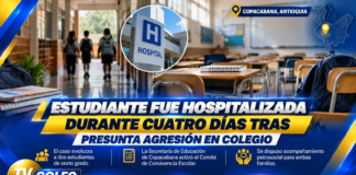 Estudiante fue hospitalizada durante cuatro días tras presunta agresión en colegio