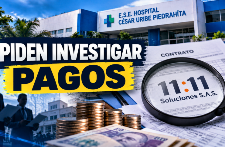 Solicitan investigar pagos del Hospital de Caucasia a 11:11 Soluciones S.A.S.