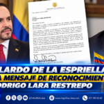Abelardo de la Espriella envía mensaje de reconocimiento a Rodrigo Lara Restrepo