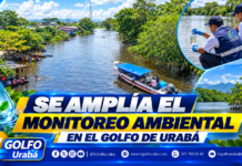 Amplían a 37 las estaciones de monitoreo ambiental en el Golfo de Urabá