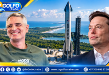 Andrés Julián vuelve a invitar a Elon Musk a llevar un puerto espacial de SpaceX a Urabá