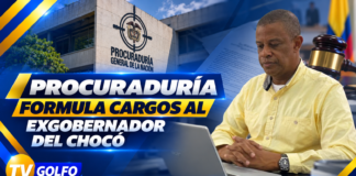 Procuraduría formula cargos al exgobernador del Chocó por presuntas omisiones que afectaron la educación indígena