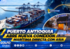 Puerto Antioquia abre nueva conexión marítima directa con Asia